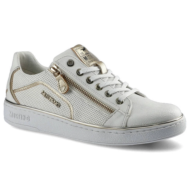 Sneakersy MUSTANG - 1300-303-111 Białe 50C0057