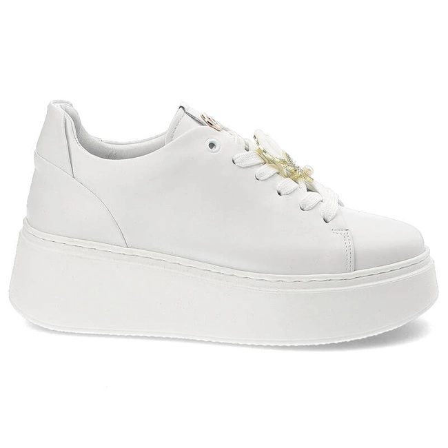 Sneakersy CARINII - B9650/2_-L46-000-000-F69 Biały