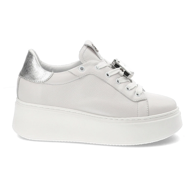 Sneakersy CARINII - B9498_-I81-J28-000-F69 Biały