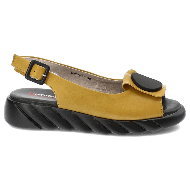 Sandały ARTIKER - 52C1637 Żółty