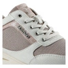 Sneakersy MUSTANG - 46C0010 Biało-Różowe